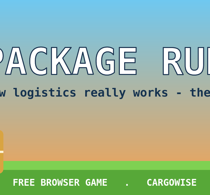 Package Run, a free CARGOWISE logistics game